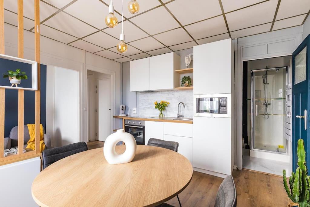 Appartement Cozy En Face De La Gare - Saint-Brieuc Esterno foto