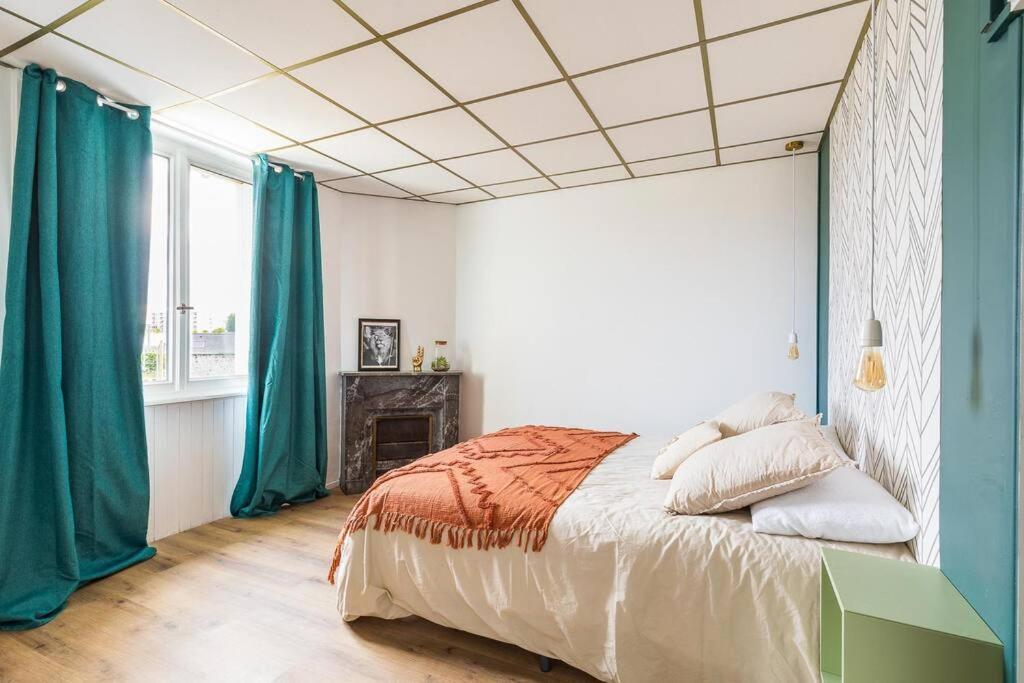 Appartement Cozy En Face De La Gare - Saint-Brieuc Esterno foto